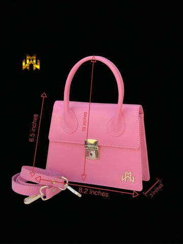 WM Baguette Leather Bag